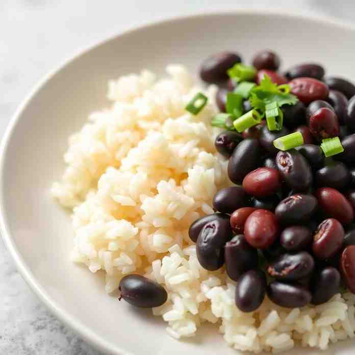 Simple & Healthy Black Beans & Rice - GF/DF Meal